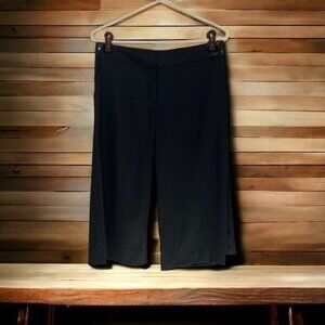 Liquid Black‎ Sequined Wide-Leg Gauchos Pants Women's Size 4 Party/Cocktail